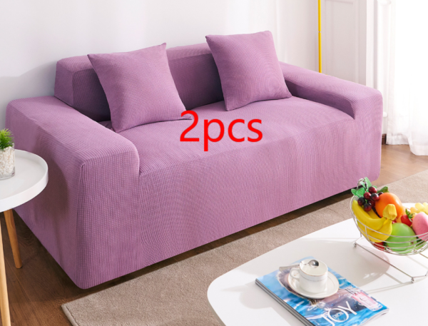 Waterproof Polar Fleece Solid Color Bomb Cover Sofa Slipcover Corner Waterproof Polar Fleece Solid Color Bomb Cover Sofa Slipcover Corner
