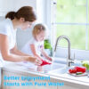 White Countertop Carbon Rod Purifier Household Kitchen Faucet Tap Water