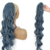 Wig Big Wave Drawstring Ponytail Matte High Temperature Silk Chemical Wig Big Wave Drawstring Ponytail Matte High Temperature Silk Chemical
