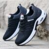 Wild Sports Shoes Men's Flying Woven Running Air Cushion Breathable