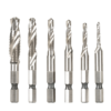 Wind Batch Hex Shank Twist Drill Bit Titanium Plated 6.35 Handle 10PC Wind Batch Hex Shank Twist Drill Bit Titanium Plated 6.35 Handle 10PC