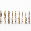 Wind Batch Hex Shank Twist Drill Bit Titanium Plated 6.35 Handle 10PC Wind Batch Hex Shank Twist Drill Bit Titanium Plated 6.35 Handle 10PC