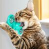 Windmill Cat Toys Cute Rotating Interactive Toy - Indoor with Suction Windmill Cat Toys Cute Rotating Interactive Toy - Indoor with Suction