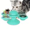 Windmill Cat Toys Cute Rotating Interactive Toy - Indoor with Suction Windmill Cat Toys Cute Rotating Interactive Toy - Indoor with Suction