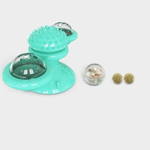 Windmill Cat Toys Cute Rotating Interactive Toy - Indoor with Suction Windmill Cat Toys Cute Rotating Interactive Toy - Indoor with Suction