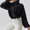 Winter Fleece-lined Thickened Sports Jacket Women's Olympic Grain Winter Fleece-lined Thickened Sports Jacket Women's Olympic Grain