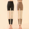Winter High Waist Knee-pad Leggings Fashion Warm Double-sided Frosted Winter High Waist Knee-pad Leggings Fashion Warm Double-sided Frosted