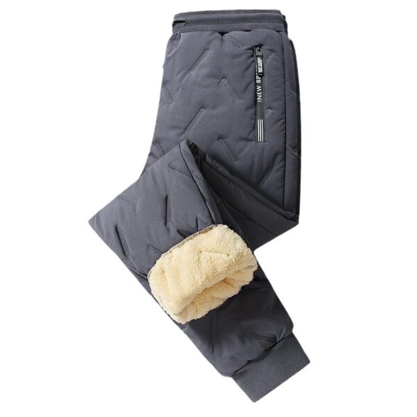 Winter Sweatwear Men Plush Thick Fleece Sweatpant Lambswool Thermal Winter Sweatwear Men Plush Thick Fleece Sweatpant Lambswool Thermal