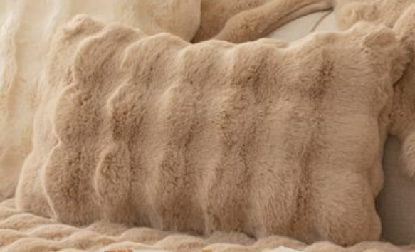 Winter Thickened Rabbit Plush Modern Sofa Cushion Winter Thickened Rabbit Plush Modern Sofa Cushion