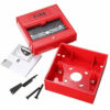 Wired Security Button Hand Breaking Glass Emergency Fire Alarm Wired Security Button Hand Breaking Glass Emergency Fire Alarm