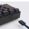 Wireless Bluetooth Keyboard Colorful PBT Keycaps Mechanical Wireless Bluetooth Keyboard Colorful PBT Keycaps Mechanical