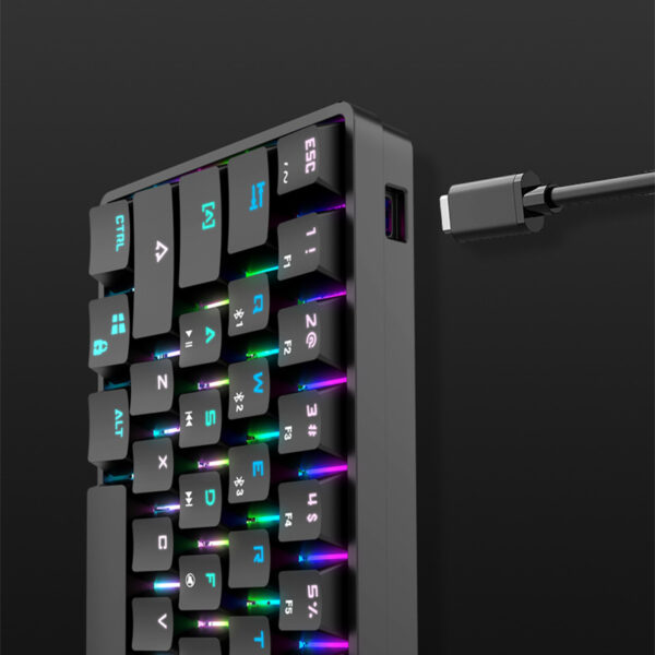 Wireless Bluetooth Keyboard Colorful PBT Keycaps Mechanical Wireless Bluetooth Keyboard Colorful PBT Keycaps Mechanical