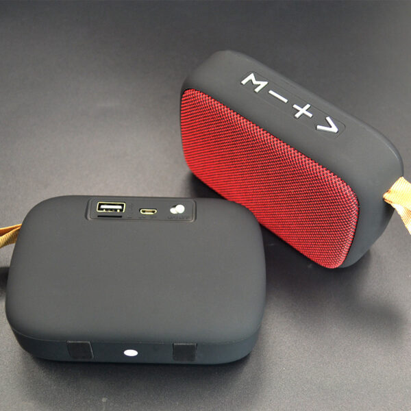 Wireless Bluetooth Speaker Square U Disk Portable Small