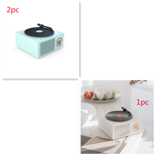 Wireless Mini Portable Retro Phonograph Bluetooth-compatible Speaker Wireless Mini Portable Retro Phonograph Bluetooth-compatible Speaker