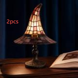Witch Hat Lamps Creative Home Gothic Night Light Gift Ornament Witch Hat Lamps Creative Home Gothic Night Light Gift Ornament