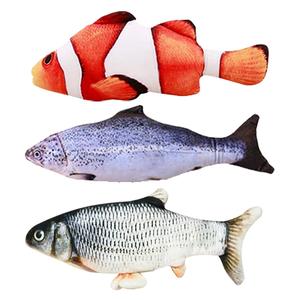 Without Cat Nip Version - Electric Jumping Fish Simulation Toy Without Cat Nip Version - Electric Jumping Fish Simulation Toy