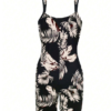 Women Casual All-over Floral Print Sleeveless Jumpsuit Women Casual All-over Floral Print Sleeveless Jumpsuit