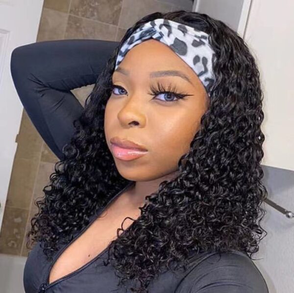 Women's Head Scarf Wig Ice Silk Headband Women's Head Scarf Wig Ice Silk Headband