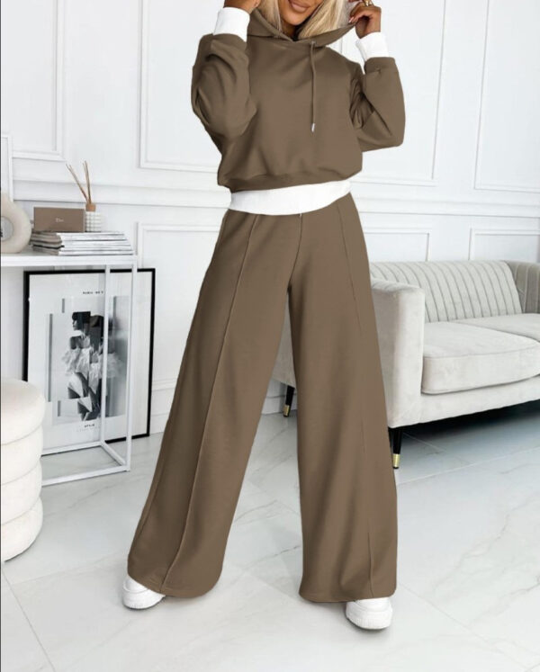 Women's Hoodie Suit Sporty Casual Long-sleeved Hooded Sweatshirt Women's Hoodie Suit Sporty Casual Long-sleeved Hooded Sweatshirt