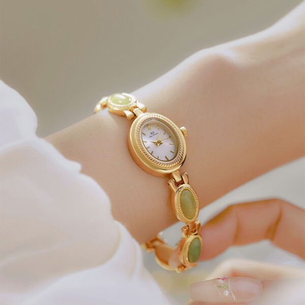 Women's Watch Ladies Bracelet Luxury Brand Waterproof Retro Natural