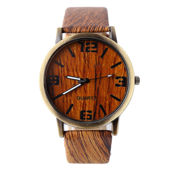 Wood Grain Style Wrist Watch Wood Grain Style Wrist Watch