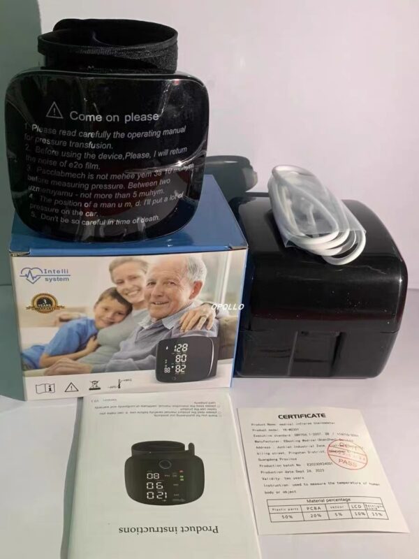Wrist Sphygmomanometer Rechargeable Blood Pressure Meter Eter Smart Wrist Sphygmomanometer Rechargeable Blood Pressure Meter Eter Smart