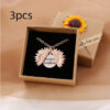 You Are My Sunshine Sunflower Necklace Women Men You Are My Sunshine Sunflower Necklace Women Men