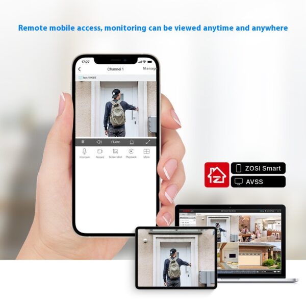 ZOSI Zhou Shi 5 Million HD POE Network Video Recorder Security Remote