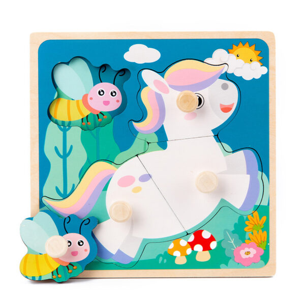 ZYL01 Cartoons and Children's Wooden Puzzle Toys 0.2